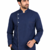 Navy Blue Chef Coat by SP Uniform – a modern Front 3 Button chef uniform designed for professional chefs and hospitality teams.